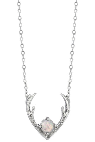 Antler Necklace-Silver or Gold