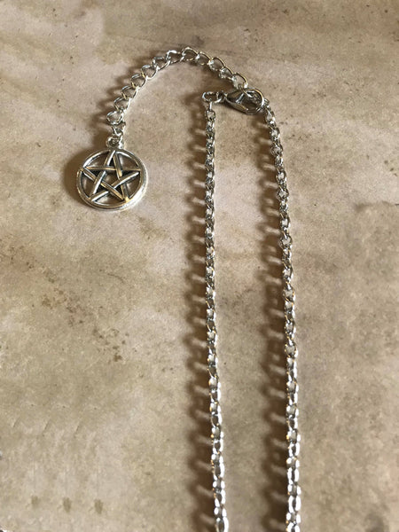 Gemstone Pendulum Necklace