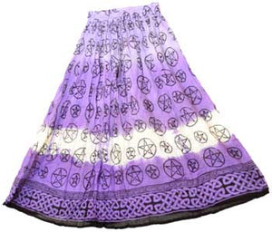Purple Pentagram Skirt